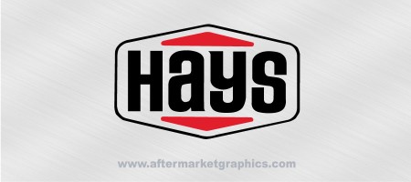 Hays Decals - Pair (2 pieces)